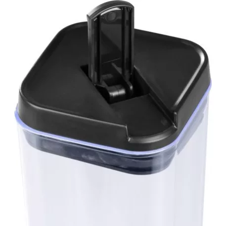 Edény MagicHome, szilikon tömítéssel, 2100 ml, 106x106x300 mm, egymásra rakható