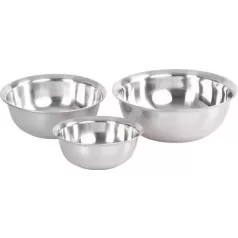   Tál MagicHome, rozsdamentes acél, 18-22-26 cm, készlet 3 db
