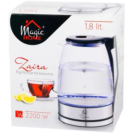 Vízforraló MagicHome, Zaira, 1850-2200 W, 230 V, 50 Hz, 1,8 l