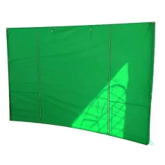 Montgomery Oldalfal Sátorhoz, 300x300 cm, Zöld