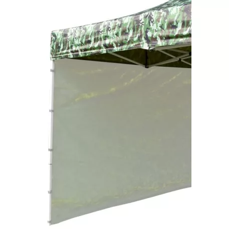 FESZTIVÁL 45 kerti sátor, 3 x 4,5 m, álcázás, profi, UV-álló ponyva, standalfalak nélk