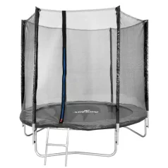   Külső háló Skipjump GS08, trambulinhoz, PE, fekete, 244 cm