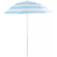   DALIA napernyő 180 cm, 32/32 mm, dönthető csuklóval, kék-fehér, strand