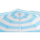 DALIA napernyő 180 cm, 32/32 mm, dönthető csuklóval, kék-fehér, strand