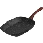 MagicHome Black Marble Line grillserpenyő, 28 cm