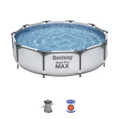 Bestway Fém Pro Max Medence, 305x76 cm, Szűrő