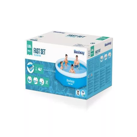 Bestway 57270 Medence, 3,05x0,76 m, Felfújható, Szűrő