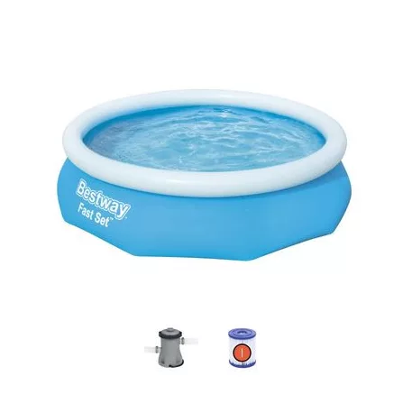 Bestway 57270 Medence, 3,05x0,76 m, Felfújható, Szűrő