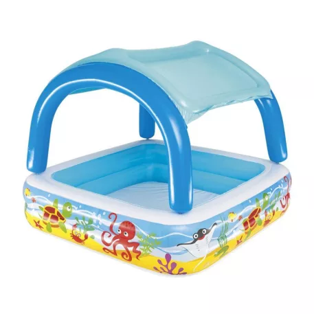 Bestway 52192 Medence, 147 cm, Felfújható, Tetővel