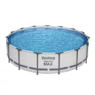 Bestway Fém Pro Max Medence, 457x107 cm, Szűrő, Létra, Alátét, Vitorla