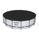 Bestway Fém Pro Max Medence, 457x107 cm, Szűrő, Létra, Alátét, Vitorla