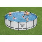 Bestway Fém Pro Max Medence, 457x107 cm, Szűrő, Létra, Alátét, Vitorla