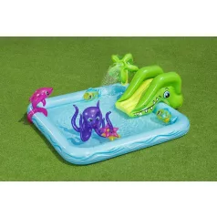   Bazenik Bestway 53052 Gyemek Medence Pancsoló, 239x206x86 cm Felfújható