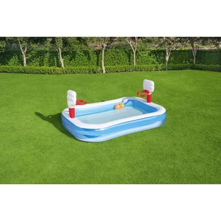 Base Bestway 54122 Kosárlabda, 251x168x102 cm, Felfújható