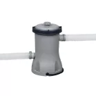 Bestway Power Fém, 424x250x100 cm, Szűrő, Szivattyú, Létra
