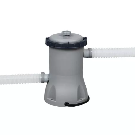 Bestway Power Fém, 424x250x100 cm, Szűrő, Szivattyú, Létra