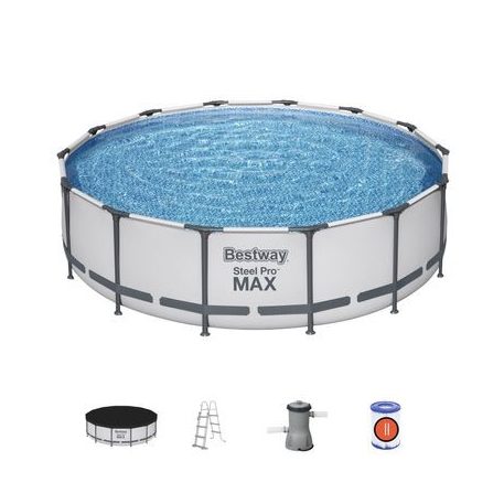 Bestway Steel Pro Max Medence, 427x107 cm, Szűrő, Létra, Ponyva