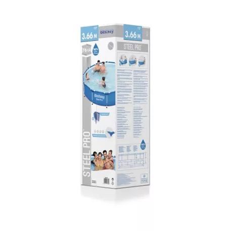 Bestway® Steel Pro™ mosdó, 56706, 3,66 x 0,76 m, nem tartozék