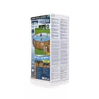 Bestway® Power Steel™ mosdó, Vista sorozat, 56725, szűrő, szivattyú, létra, tömlő, adagoló, 4,88