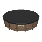 Bestway Ponyva Flowclear, 58249, 488 cm, Fekete,Medencére