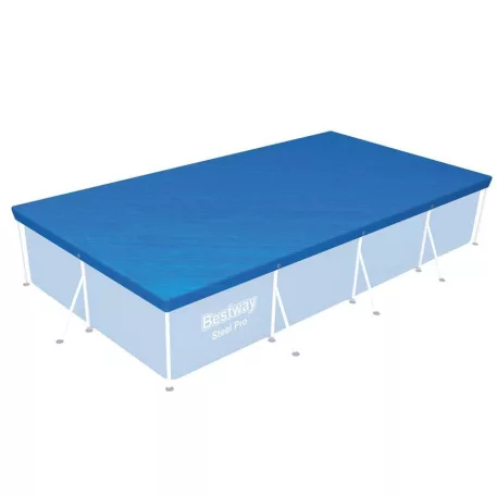 Bestway Flowclear Medence Takaróponyva 58107, 400x201 cm