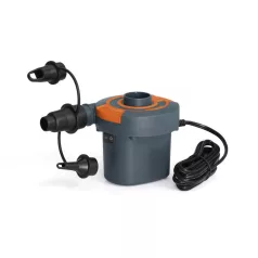   Bestway Elektromos Pumpa Dual hálózati és szivargyújtó csatlakozással 62142, 12V AC/DC 3x Adapter