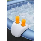 Medence kiegészítő szett  MSpa® B0301350, 2x fejtámla, pohártartó, szilikon