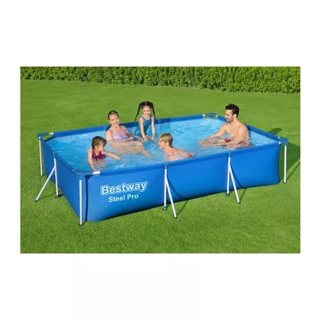 Bestway® Steel Pro™ medence, 56411, szűrő, szivattyú 3,00 x 2,01 x 0,66 m