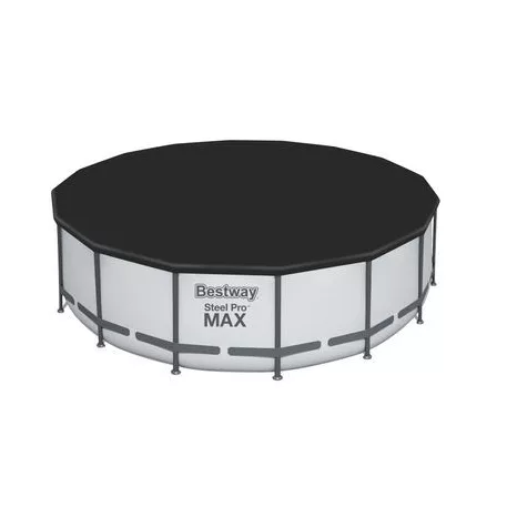 Bestway® Steel Pro MAX mosdó, 5612Z, szűrő, szivattyú, létra, kötél, 4,88 x 1,22 m