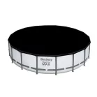 Bestway® Steel Pro MAX medence, 56462, szűrő, szivattyú, létra, kötél, 5,49 x 1,22 m