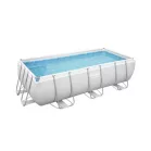 Bestway® Power Steel™ mosdó, 56442, homoxföres, létra, adagoló, 4,04 x 2,01 x 1,00 m