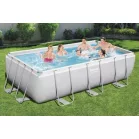 Bestway® Power Steel™ mosdó, 56442, homoxföres, létra, adagoló, 4,04 x 2,01 x 1,00 m