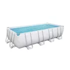 Bestway® Power Steel™ medence, 56466, homoxföres, létra, adagoló, ponyva, 5,49 x 2,74 x 1,22 m