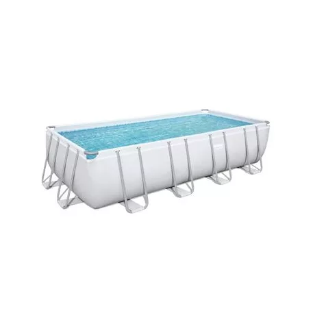 Bestway® Power Steel™ medence, 56466, homoxföres, létra, adagoló, ponyva, 5,49 x 2,74 x 1,22 m