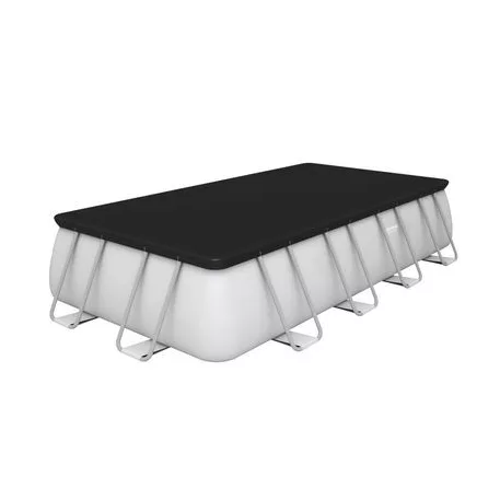 Bestway® Power Steel™ medence, 56466, homoxföres, létra, adagoló, ponyva, 5,49 x 2,74 x 1,22 m