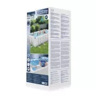Bestway® Power Steel™ medence, 56466, homoxföres, létra, adagoló, ponyva, 5,49 x 2,74 x 1,22 m