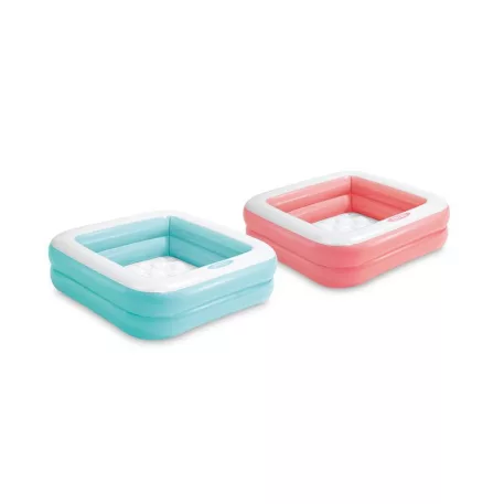 Intex® 57100 Gyermekmedence, Felfújható, Vegyes Színek, 0,86x0,86x0,25 m