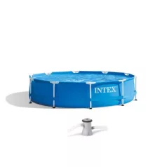  Intex® Metal Frame 28202 medence szűrt és szivattyúzott 3,05 x 0,76 m