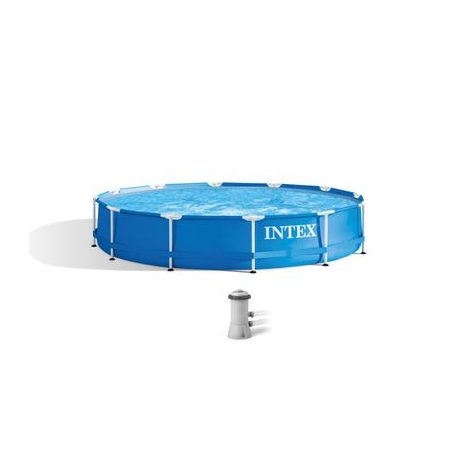 Intex® Metal Frame 28212 medence szűrt és szivattyúzott 3,66 x 0,76 m