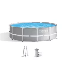   Intex® Prism Frame Premium 26716 medence szűrővel, szivattyúval és létrával 3,66 x 0,99 m