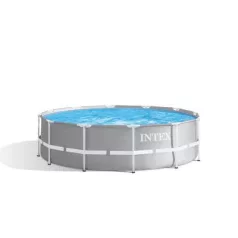   Intex® Prism Frame Premium 26716 medence szűrővel, szivattyúval és létrával 3,66 x 0,99 m