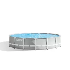   Intex® Prism Frame Premium 26724 medence (szűrő, szivattyú, letra, ponyva)