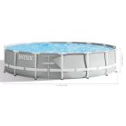 Intex® Prism Frame Premium 26724 medence (szűrő, szivattyú, letra, ponyva)