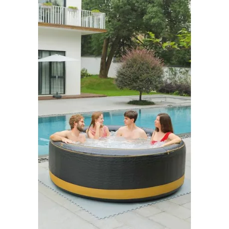 MSpa® Premium Luxury Exotic pezsgőfürdő, 6 személyes, 930 liter, 204x070 cm
