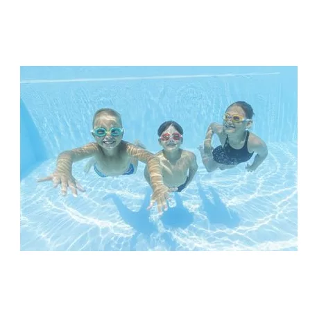 Úszószemüveg Bestway® 21049, Aqua Burst Goggles, színkeverék