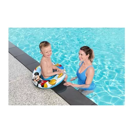 Bestway® 91004, Mickey&Friends Felfújható úszógumi, gyerek méret 560 mm