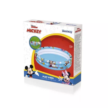 Bestway® 91007, Mickey&Friends gyermekmedence, felfújható, 122x25 cm