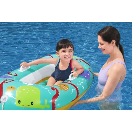 Bestway® 34009, Happy Cruscean felfújható csónak, 1,19x0,79 m