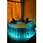 MSpa® Starry pezsgőfürdő, LED, 6 személyes, 930 l., 204x070 cm