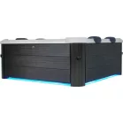 Pezsgőfürdő MSpa® Oslo Plus, LED, WiFi, 6 személyes, hidromasszázs fúvókák